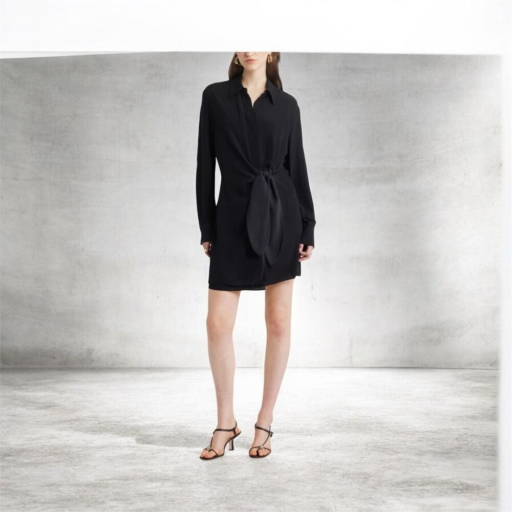 Nordstrom long-sleeve shirt dress Size M NWOT